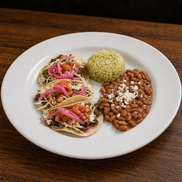 3 Amigos Asada Combo.